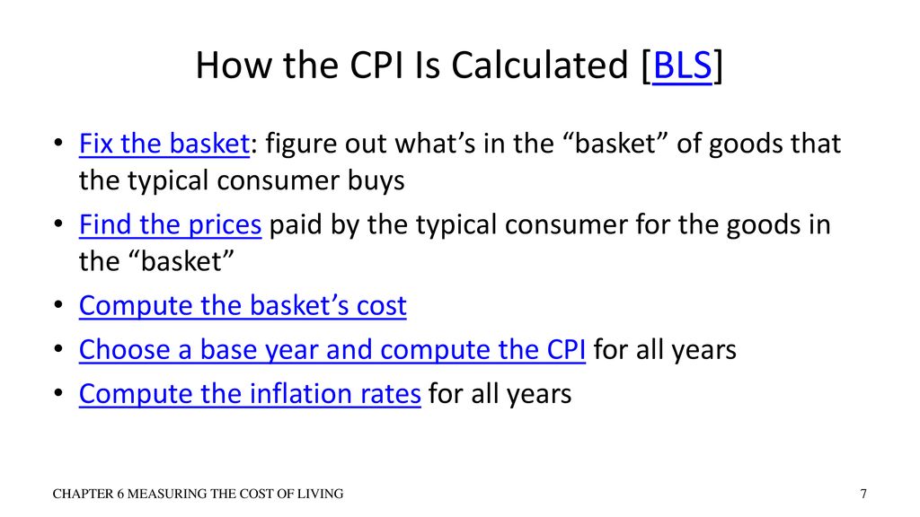 Measuring the Cost of Living - ppt download